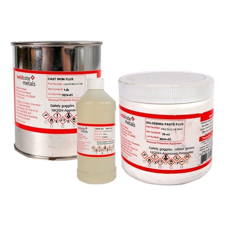 WELDCOTE Flux Soldering Paste Flux 16 Oz Jar PASTEFLUX160Z